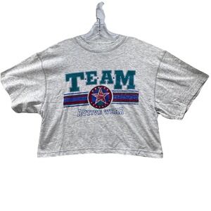 NEW Deadstock Vintage 90's‎ Active Wear Crop Top Size Small Y2K Gorpcore Retro